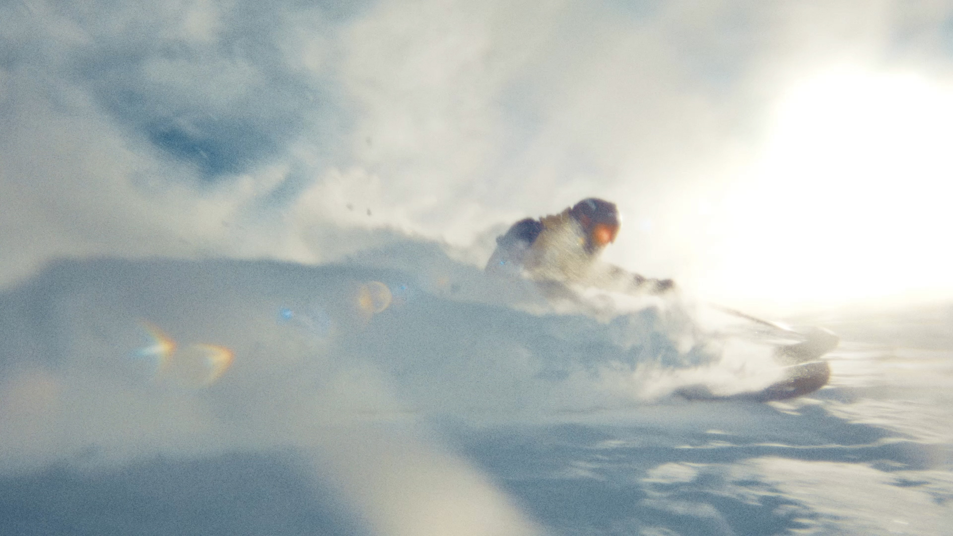 Arva Mini 15+ backcountry safety film still — mountain shoot, Arthur Tillier Mountain DOP & Cam Op