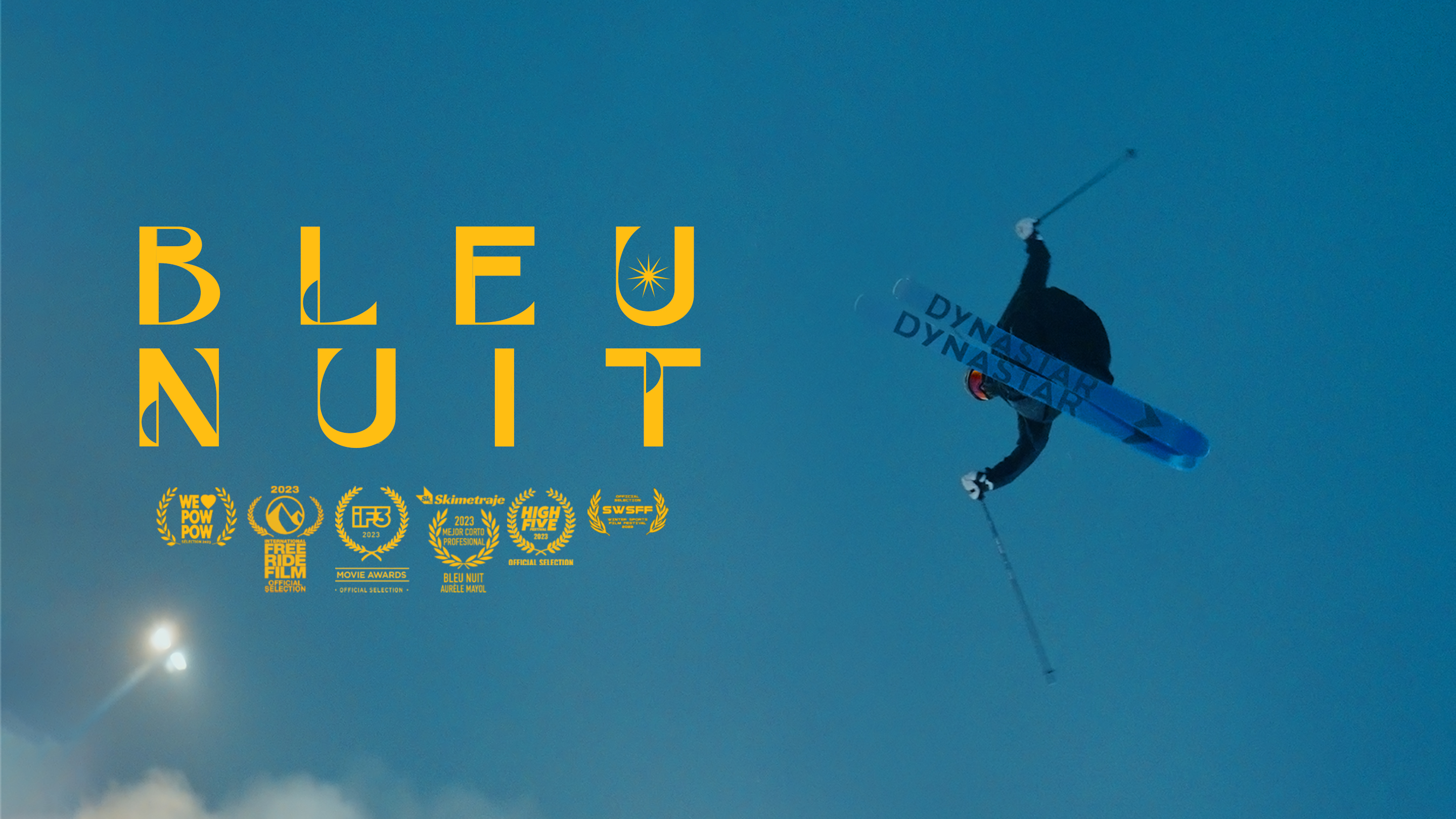 Bleu Nuit brand short film — freestyle skiing and classical dance, Arthur Tillier Director & DOP