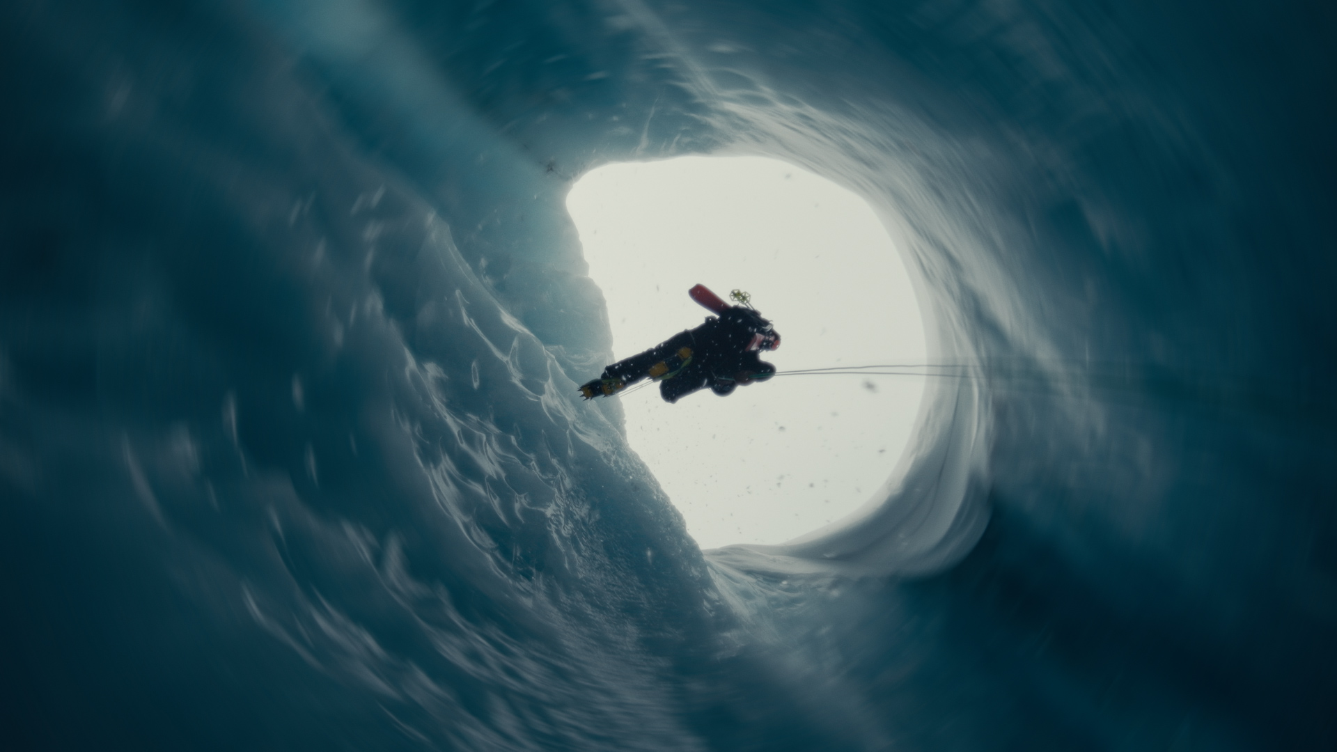 Bollé YPSOS ski goggles film still — Chamonix, brand commercial, Arthur Tillier DOP